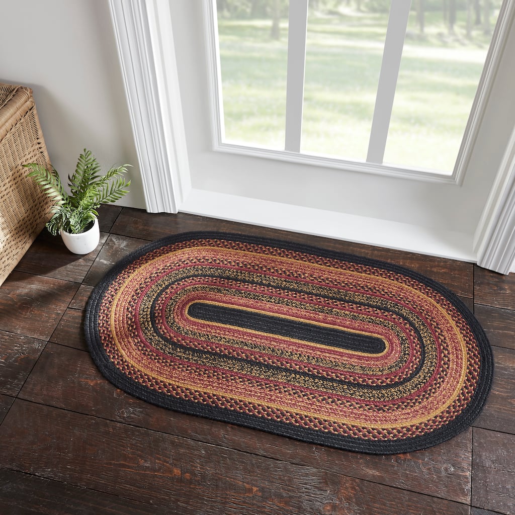 Heritage Farms Jute Rug Oval w/ Pad 27x48 - 3'6"