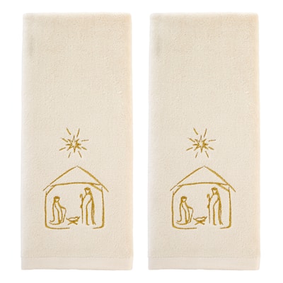 SKL Home Nativity Hand Towel (2-Pack)
