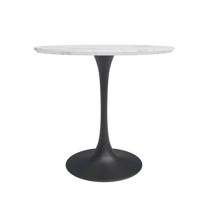 Kurv Mid-Century Modern 3-Piece Cafe Dining Set