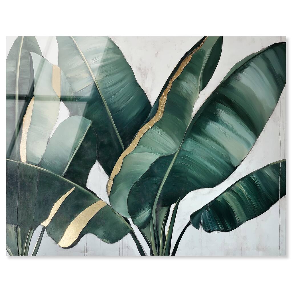 Jungle Jewel Jade I Acrylic by Art Remedy, Ready to Hang