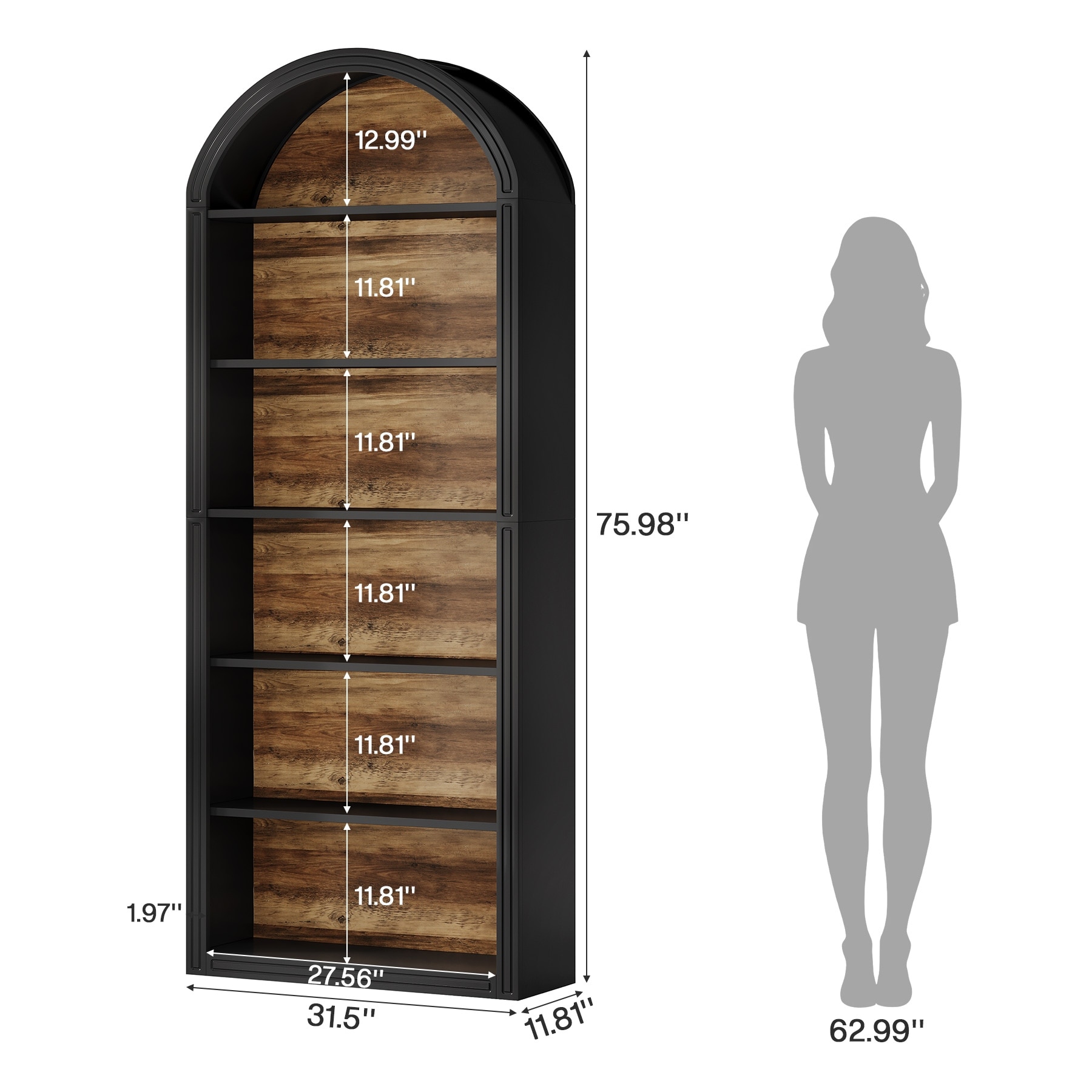 Tall Shoe Storage Cabinet for Entryway