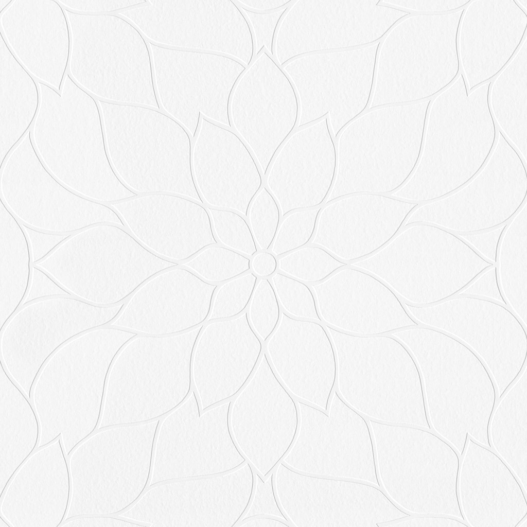 Brewster Anselm White Floral Bloom Paintable Wallpaper - 396in x 20.9in x 0.025in