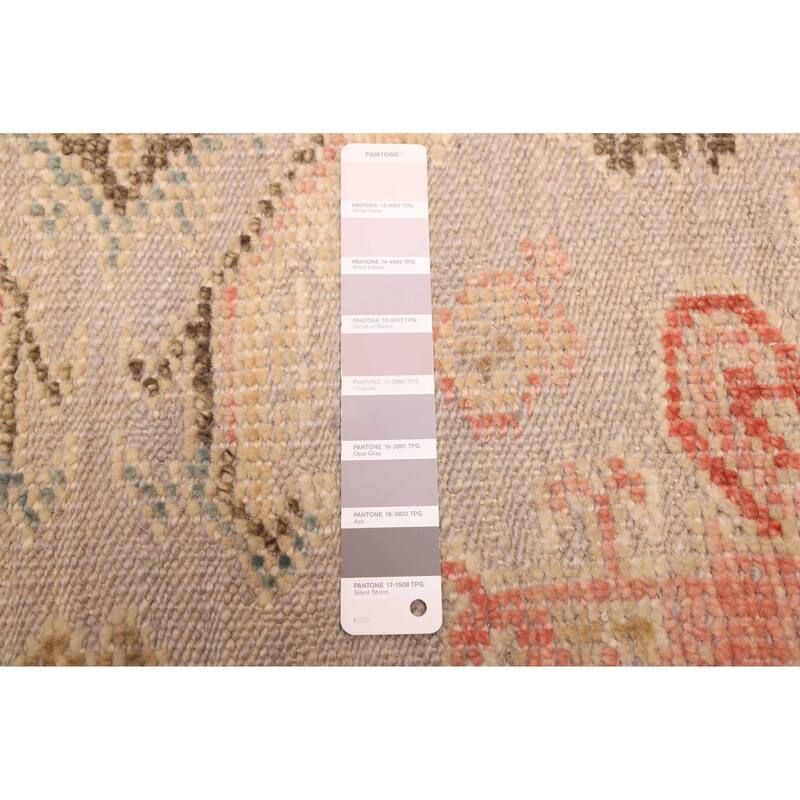 ECARPETGALLERY Hand-knotted Jules Serapi Grey Wool Rug - 9'3 x 12'7