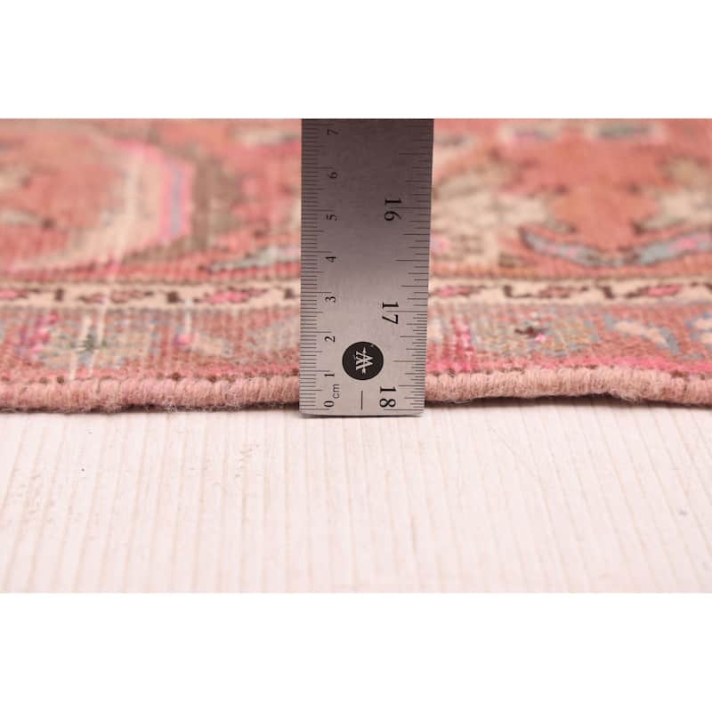 ECARPETGALLERY Hand-knotted Antalya Vintage Brown Wool Rug - 6'8 x 9'6