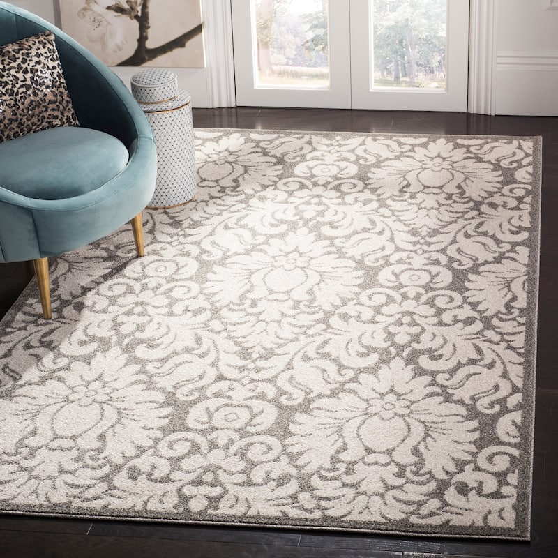 SAFAVIEH Amherst Asseline Modern Rug - 3' x 5' - Dark Grey/Beige