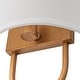 preview thumbnail 11 of 17, 1-Light Modern Ivory Fabric Wall Sconce