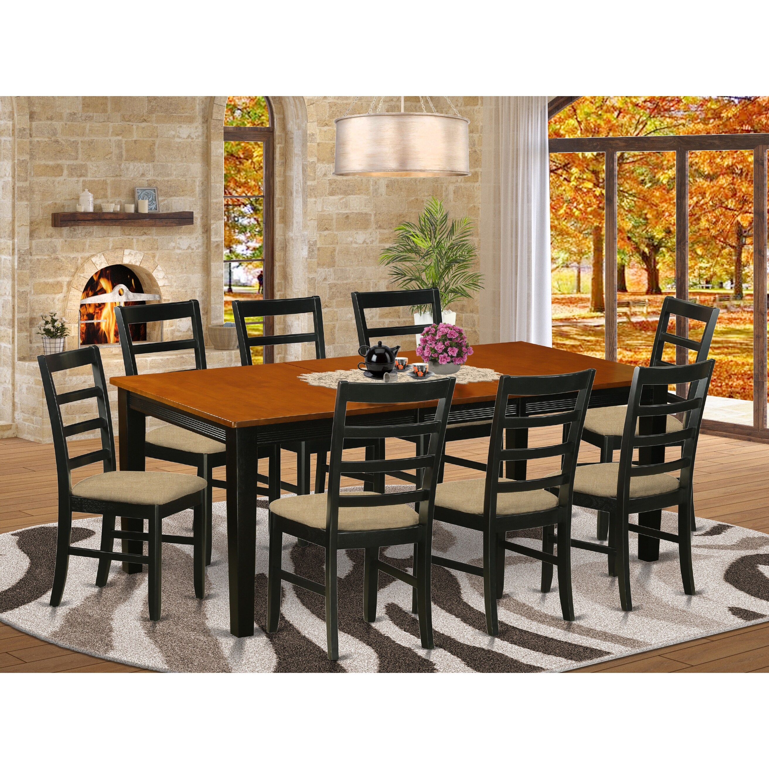 Dining Room Chairs Modern Wood Seat Shaker Furniture Seating Office Desk 4 Pack 