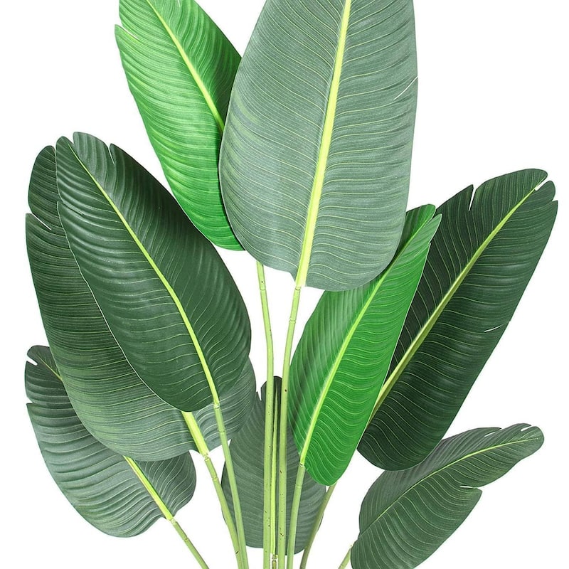 60"H Artificial Bird of Paradise Plant for Home Office Decor - 5 ft