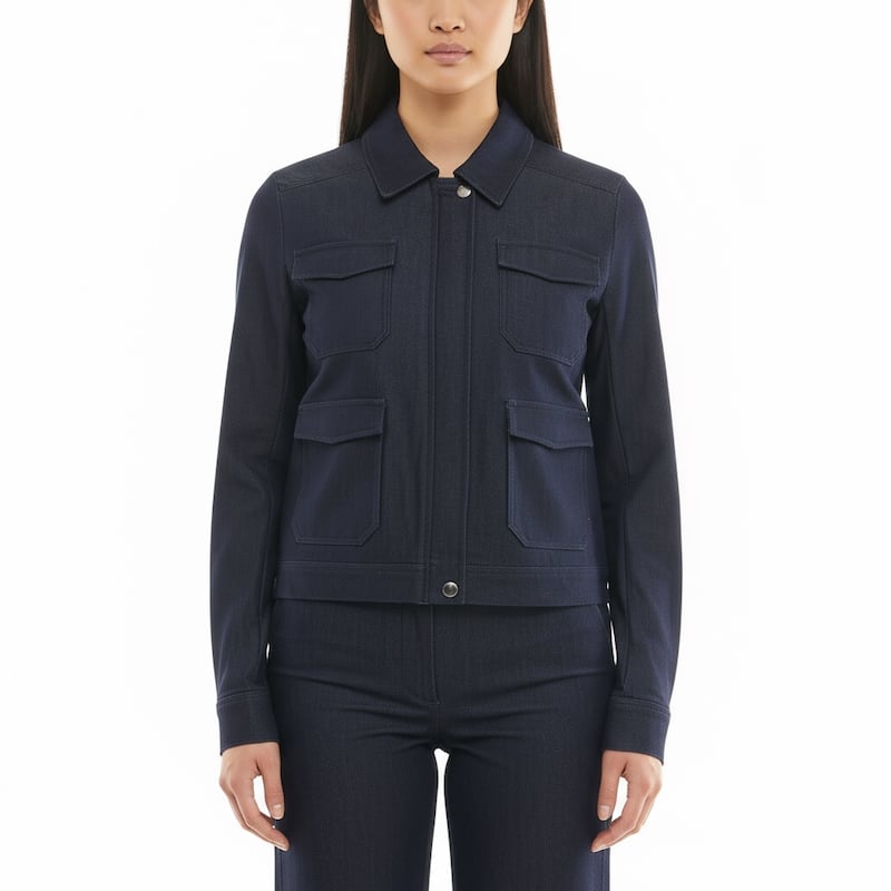 Nanette Lepore Women's Soft Denim Utility Jacket