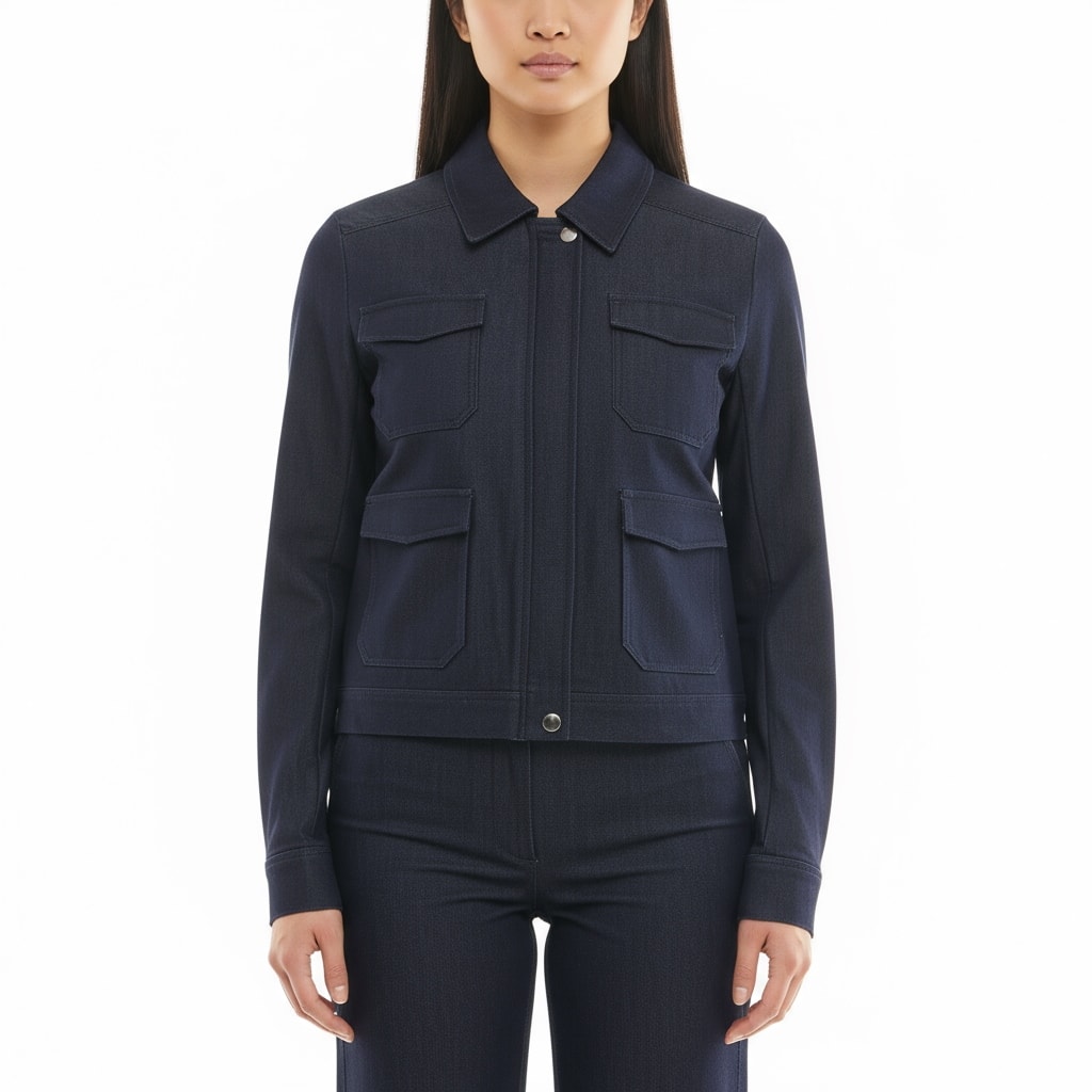 Nanette Lepore Women's Soft Denim Utility Jacket