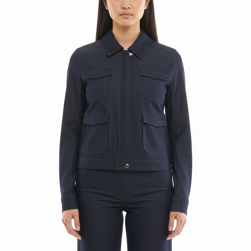 Nanette Lepore Women's Soft Denim Utility Jacket