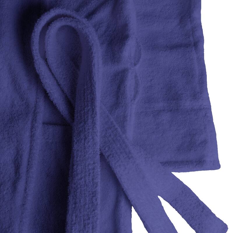 Superior Unisex Turkish Cotton Ultra-Soft Absorbent Long Bathrobe
