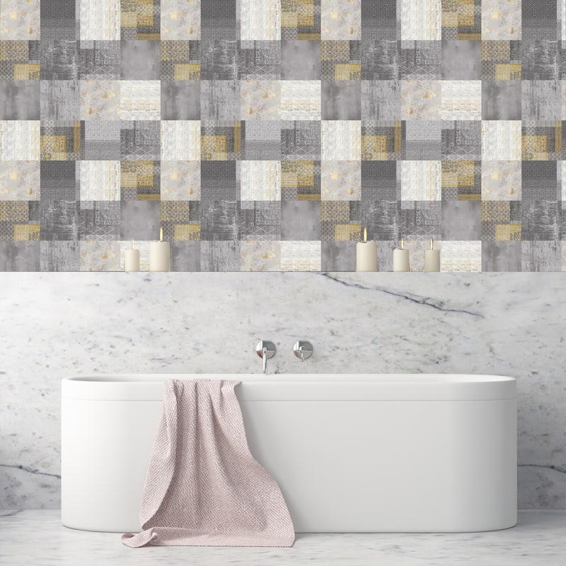 Abstract Grunge Texture Removable Wallpaper - 24'' inch x 10'ft