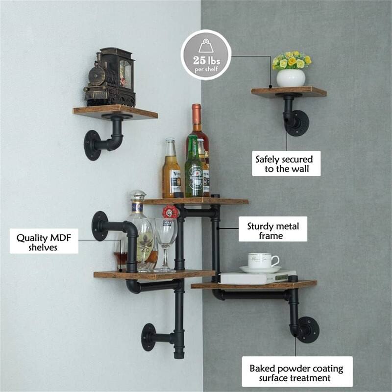 Industrial Pipe Shelving