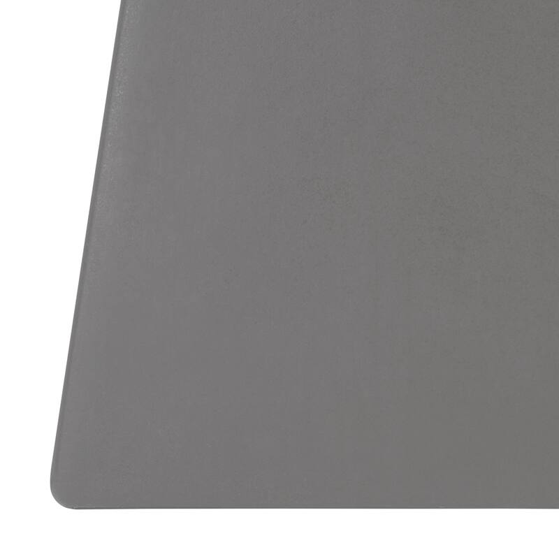 SAFAVIEH Zen Mushroom Concrete Indoor/ Outdoor Accent Table (Dark Grey) - 13.7" x 13.7" x 18.1"