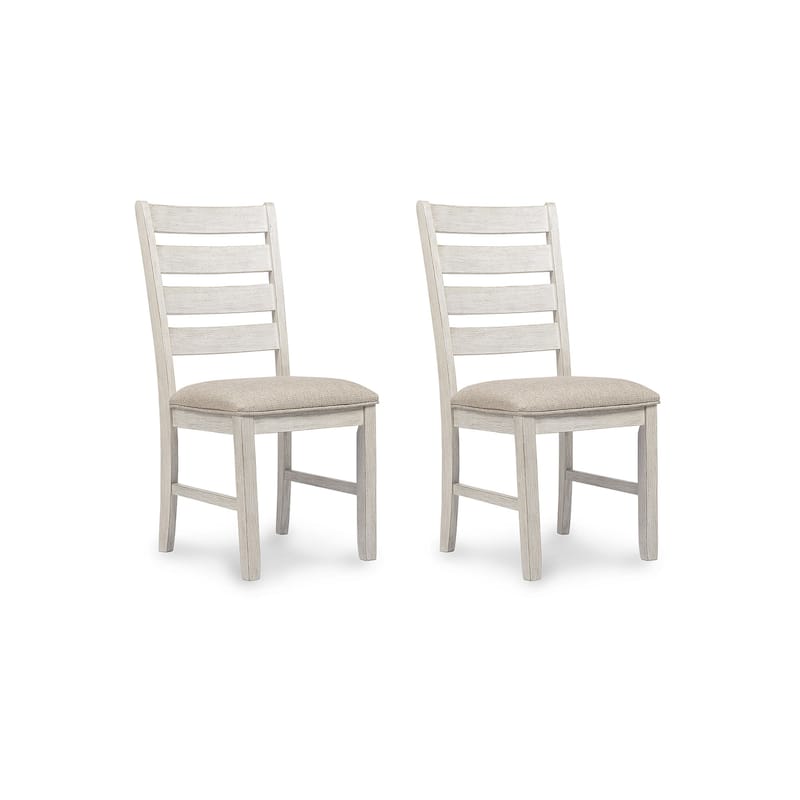 Signature Design by Ashley Skempton White / Light Brown 6-Piece Dining Package