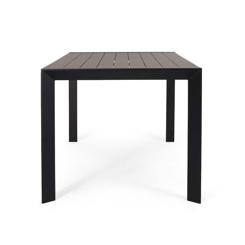Templin Outdoor Aluminum Dining Table by Christopher Knight Home