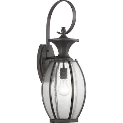 River Place Collection One-Light Large Wall Lantern - 22.500" x 12.750" x 13.120"