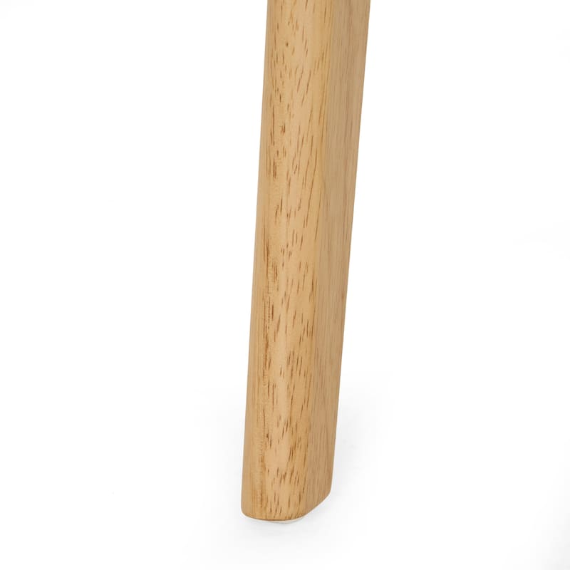 Christopher Knight Home-Chazz Mid-Century Modern Upholstered Rubberwood Dining Chairs (Set of 2/4)