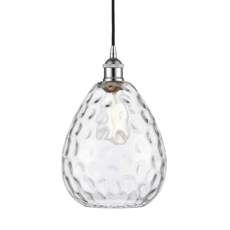 Innovations Lighting 616-1P-13-8 Waverly Pendant Waverly 8" Wide Mini - Polished Chrome / Clear