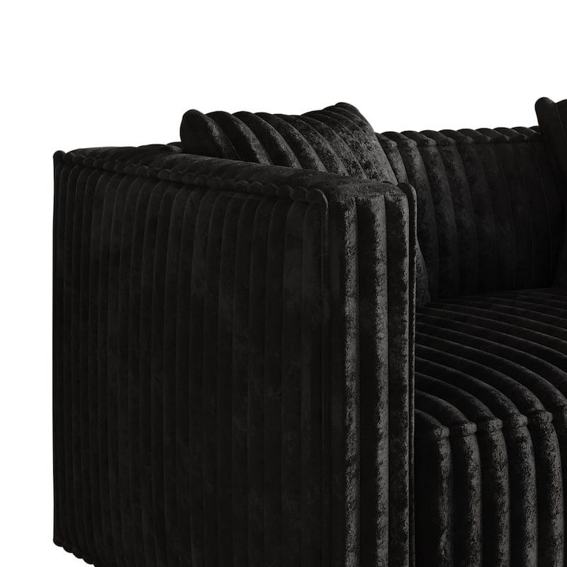 CraftPorch Mid Century Modern Upholstered Sofa