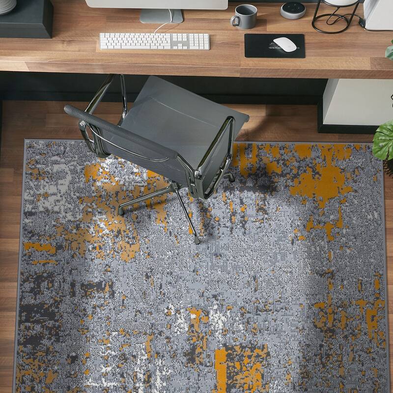 World Rug Gallery Modern Abstract Area Rug