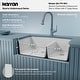 preview thumbnail 59 of 76, Karran Undermount Quartz Double Bowl Kitchen Sink