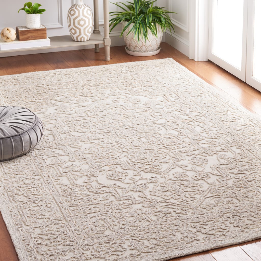 Martha Stewart by SAFAVIEH Handmade Gieze Wool Rug