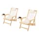 Option Natural Frame Beige Cushion