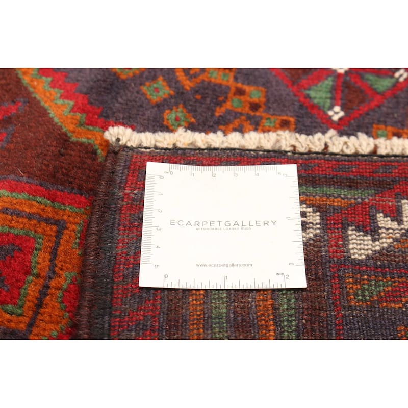 ECARPETGALLERY Hand-knotted Teimani Brown Wool Rug - 3'10 x 6'3