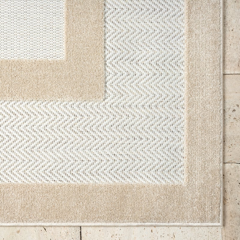 Abani Rugs Dusk Collection DUS130A Modern Rectangles Area Rug