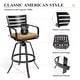 preview thumbnail 33 of 37, 3/5-Piece Outdoor Bar Stool Set Aluminum Swivel Bar Stools with Sunbrella Cushion