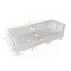 preview thumbnail 20 of 146, Madison Oversized Upholstered Corduroy Modular Sectional Sofa