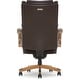 preview thumbnail 14 of 32, La-Z-Boy Harnett Big and Tall Executive Office Chair with Comfort Core Cushions, Ergonomic High-Back Chair with Solid Wood Arms