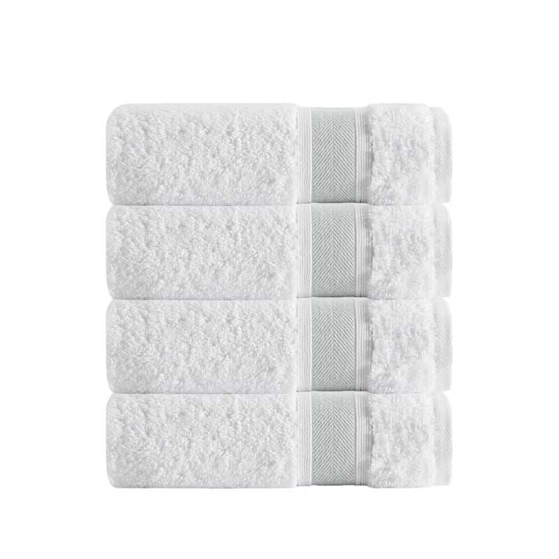 Depera Home Unique Turkish Cotton Bath Towels (Set of 4)