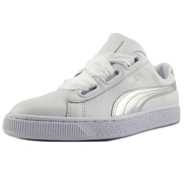 puma basket heart leather