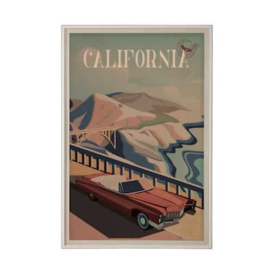 California Go (XL) Framed Art Print