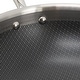 preview thumbnail 4 of 4, Better Chef 12.5 Inch 3-Ply Stainless Steel Nonstick Wok with Lid in Silver