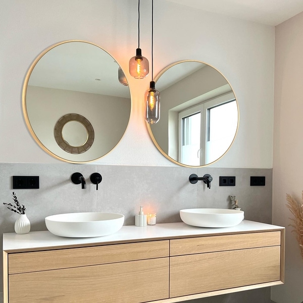 Round Wall Mirror Bathroom Vanity Mirror