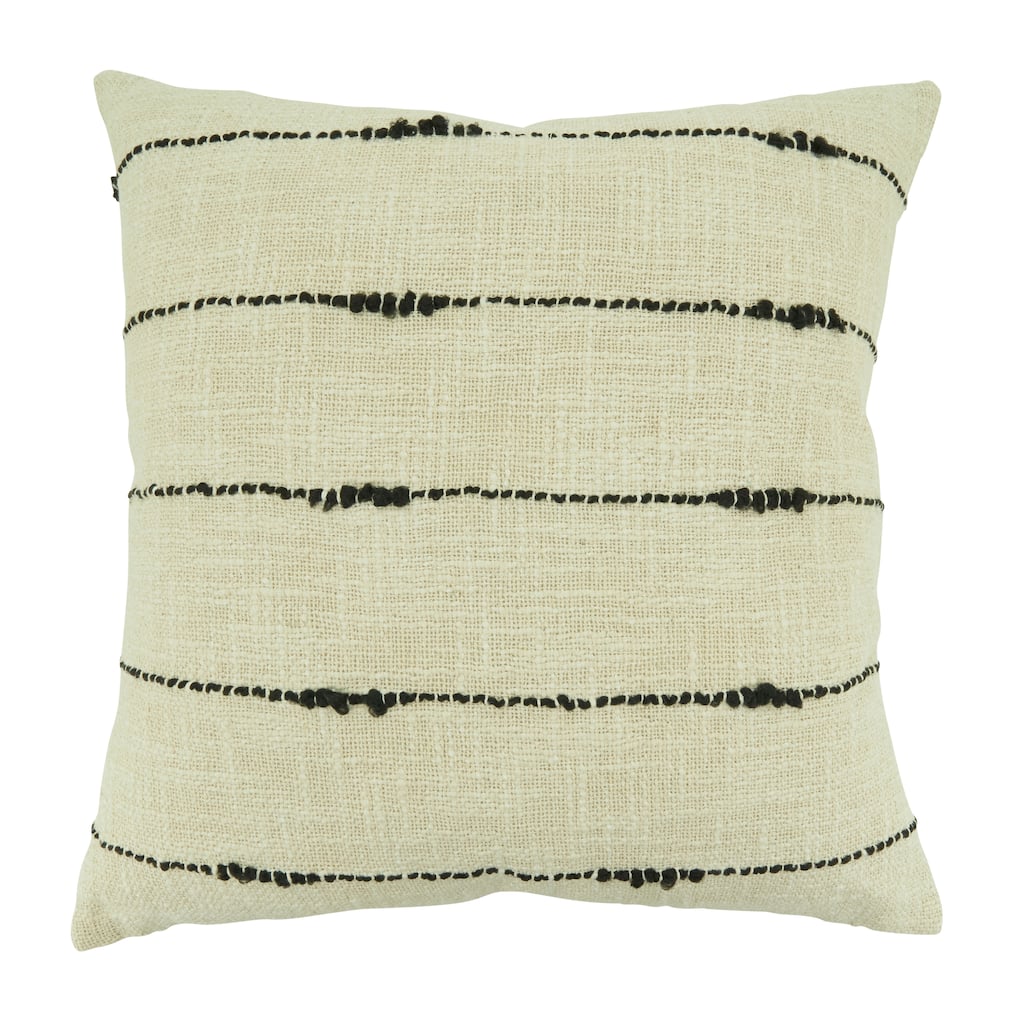 Pattern Play Stripe Woven Throw Pillow