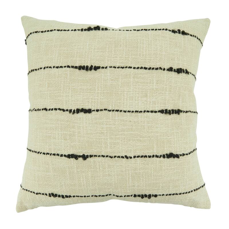 Pattern Play Stripe Woven Throw Pillow - 20"x20" - Polyester