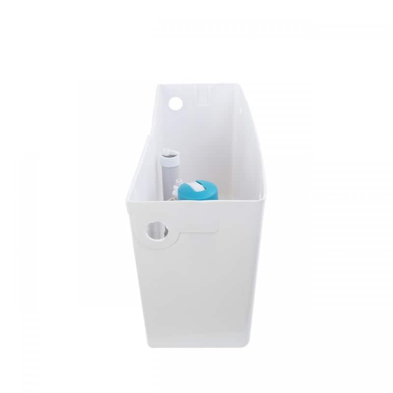 White Plastic Tank Liner For High Tank Pull Chain Toilet Old Style