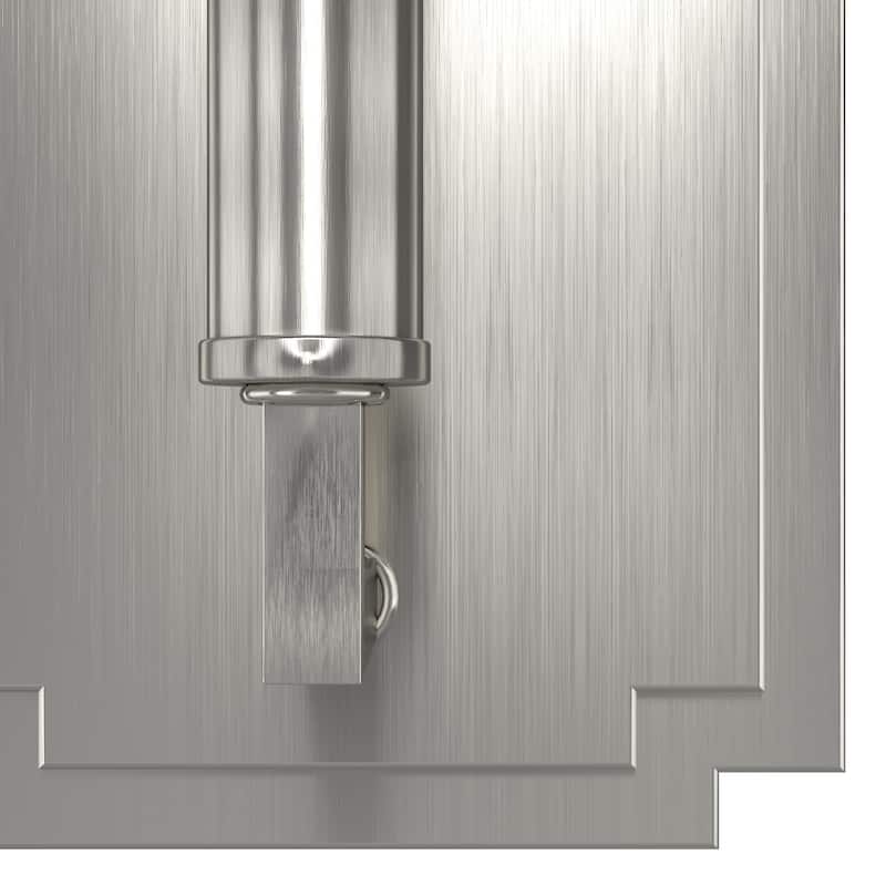 Hunter Zoanne 1-Light Geometric Wall Sconce - Hallway, Bedroom, Artwork - Contemporary, Transitional, Candle