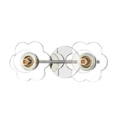 Mitzi by Hudson Valley Alexa 2-light Polished Nickel Bath and Vanity