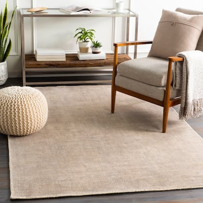 Vanesa Handmade Viscose Solid Area Rug