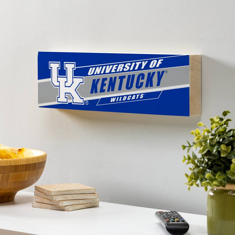 University of Kentucky Wooden Tabletop Mantel Shelf Sign