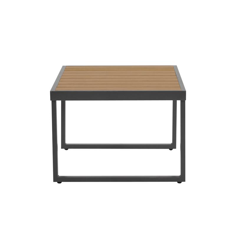 Christopher Knight Home - Lila 4-Piece Outdoor Metal Patio Chat Set