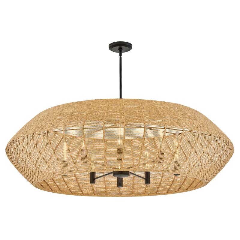 Hinkley Lighting 40386 Luca 8 Light 60" Wide Lisa McDennon Drum