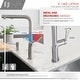 preview thumbnail 23 of 54, STYLISH Latina Single Handle Pull Down Kitchen Faucet