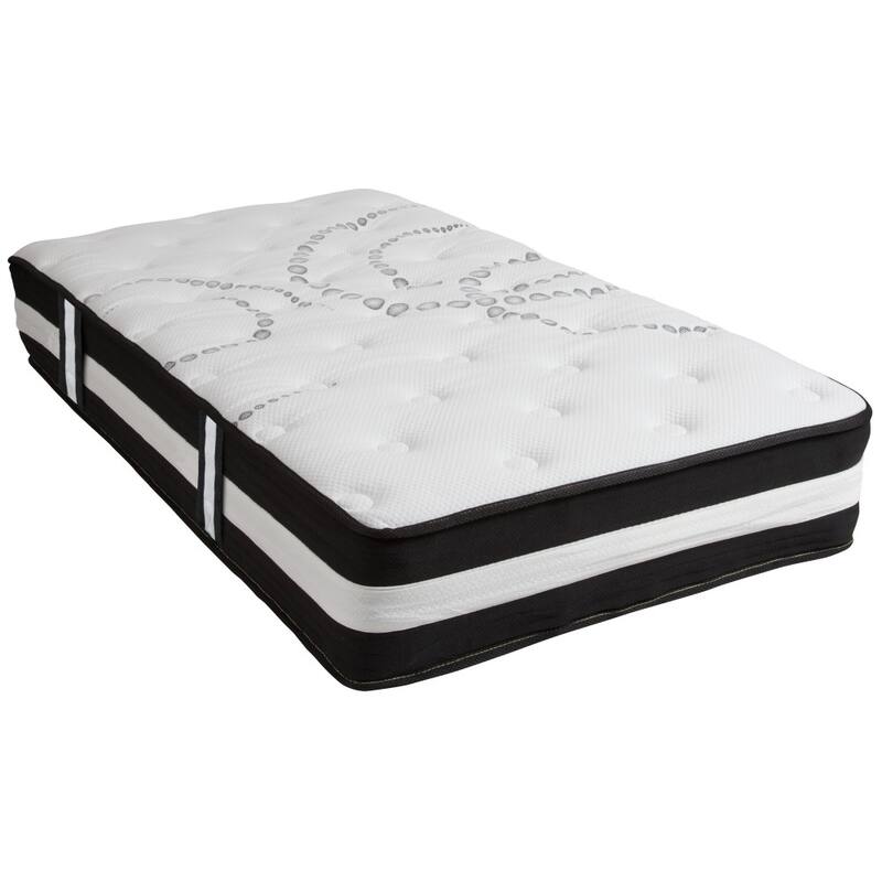 12" Hybrid Pocket Spring Mattress, Mattress in a Box - Premium Mattress